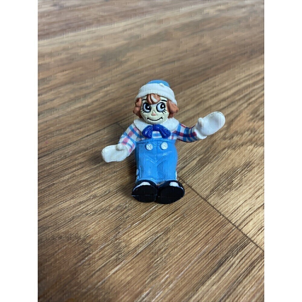 Raggedy Andy PVC Mini 2" Figures Mac Millian Toy Ann VTG 1988